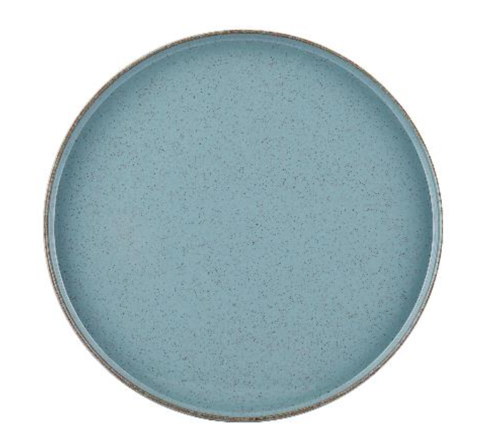 Blue Melamine Dinner Plate 10.25"