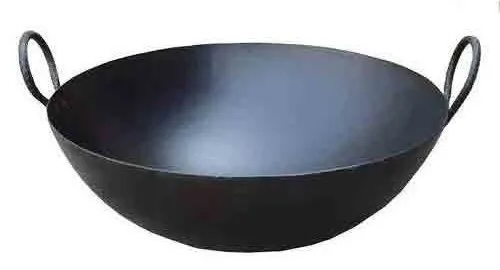 Cast Iron Kadhai 18"