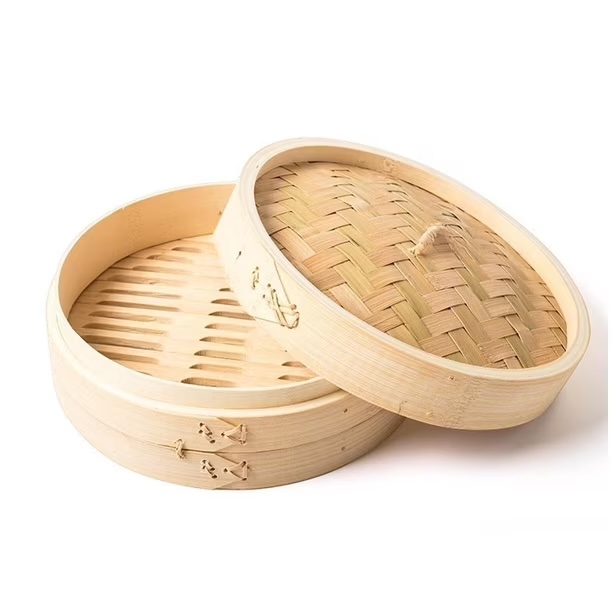 BAMBOO STEAMER 10" with Lid
