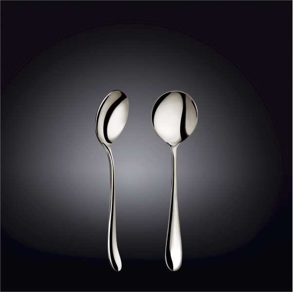 Steel 18/10 Soup Spoon Stella 7"