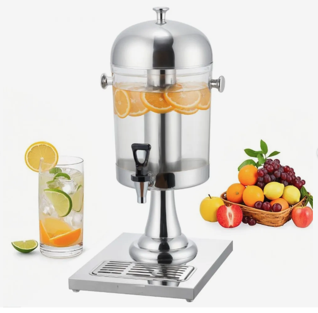 BEVERAGE DISPENSER 7 Litres | 7 QT SS Clear