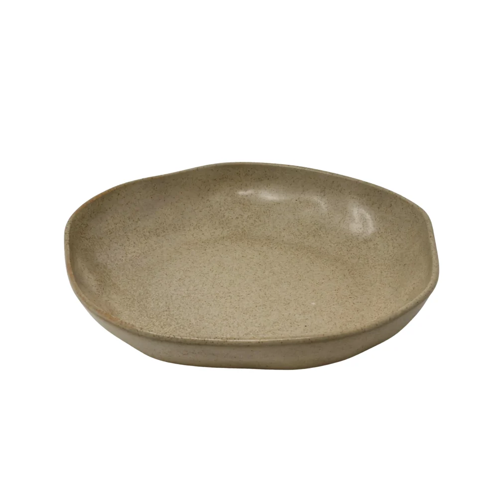 8" Obelisque Round Deep Plate - 24/Case - ORG 23 OBELISQUE
