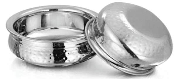 SS Handi Bowl D/wall Hammered