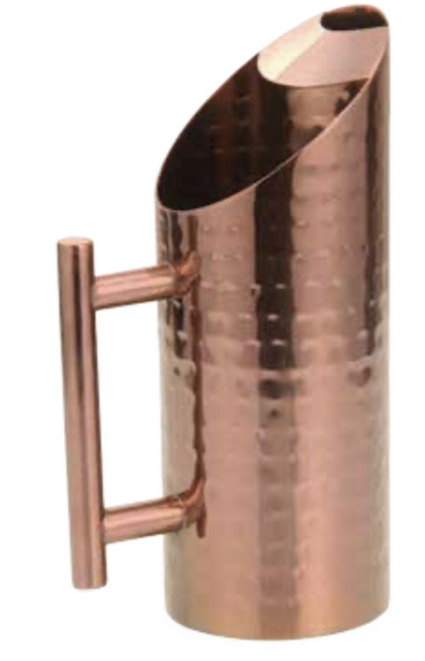 SS Water Jug Hammered 1500 ml (1.65 lb) - Image 2