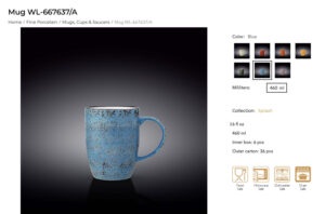 Coffee Mug Splash 16 Oz.