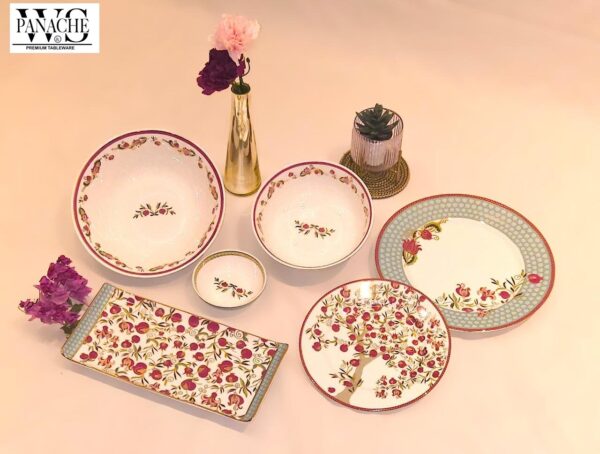 Dinner Set 21 pieces -Anarkali