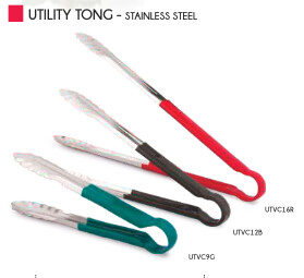 Stainless Steel 12" Utility Tongs