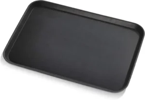 Non-Skid Fiberglass Serving Tray Rectangle