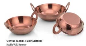 Rose Gold Double Wall Karahi